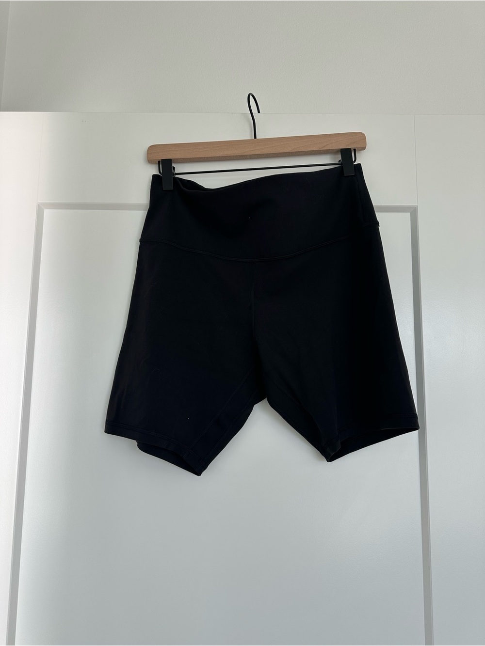 lululemon athletica Black High-Rise Bike Shorts
